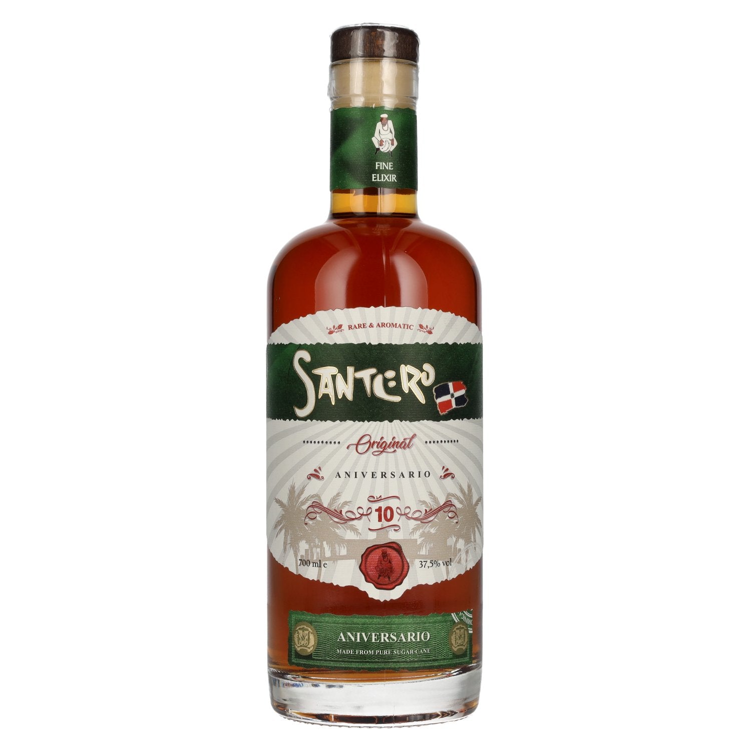 SANTERO 10 Years Old Anniversario Rum 37,5% Vol. 0,7l online sale